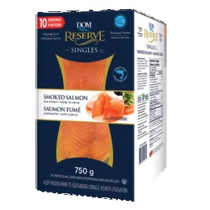 DOM Reserve Frozen Smoked Atlantic Salmon